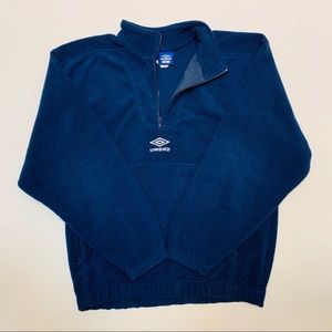 Umbro Retro Half Zip Fleece